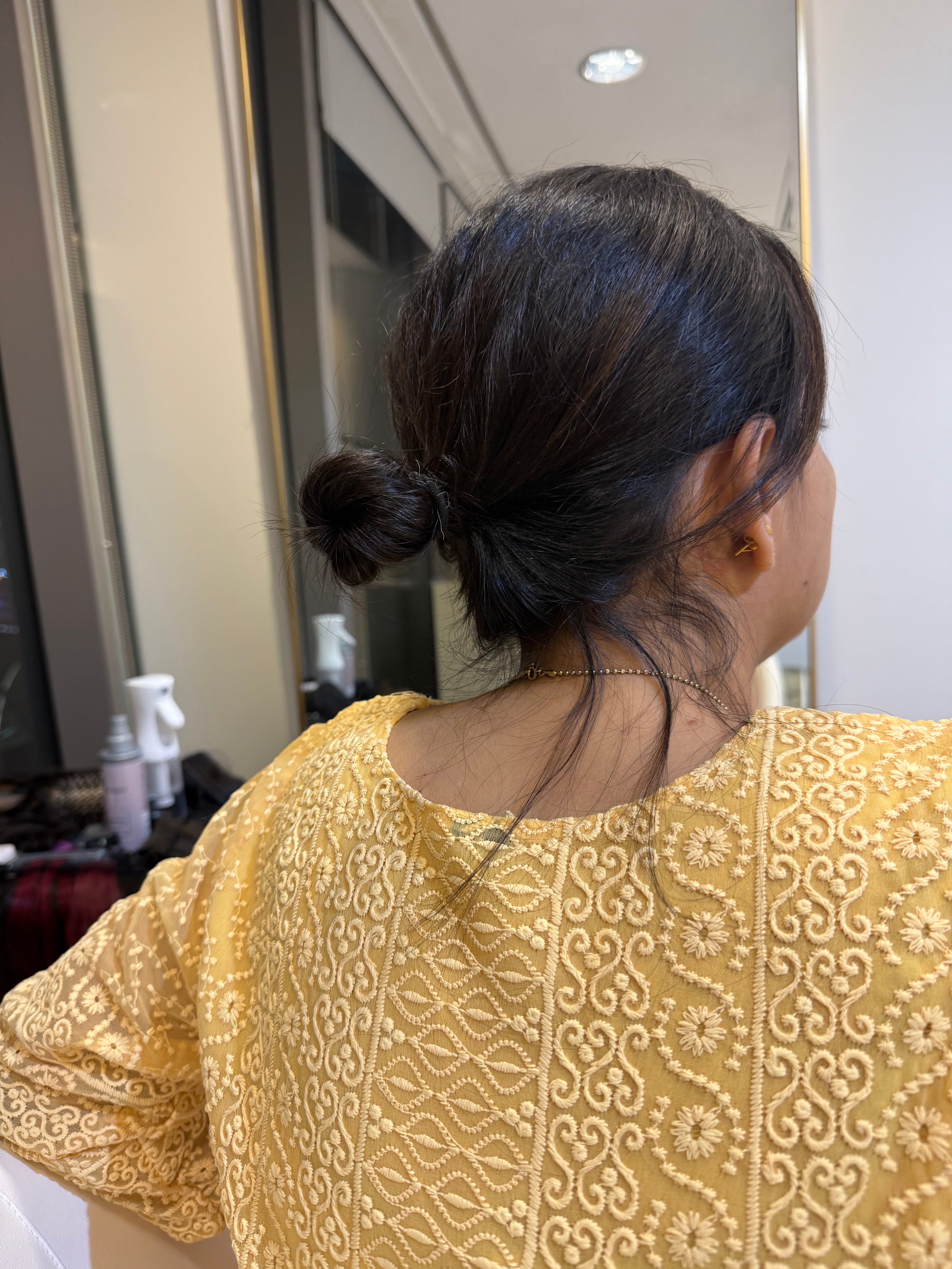 The Easy Messy Bun